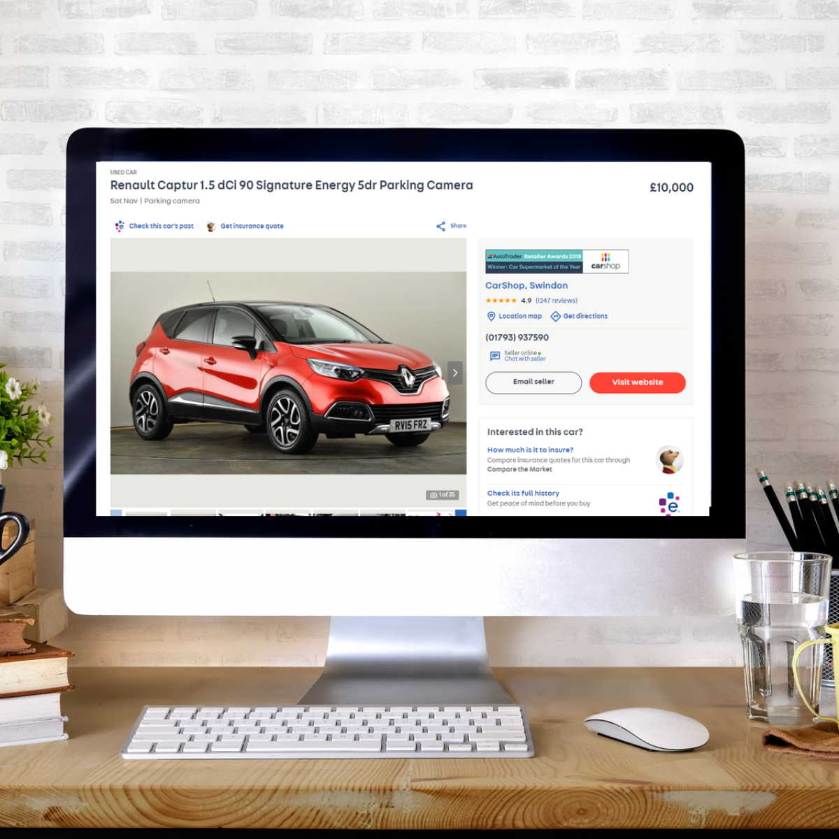 RCI Financial Services a partner of Autotrader and Carwow, two
